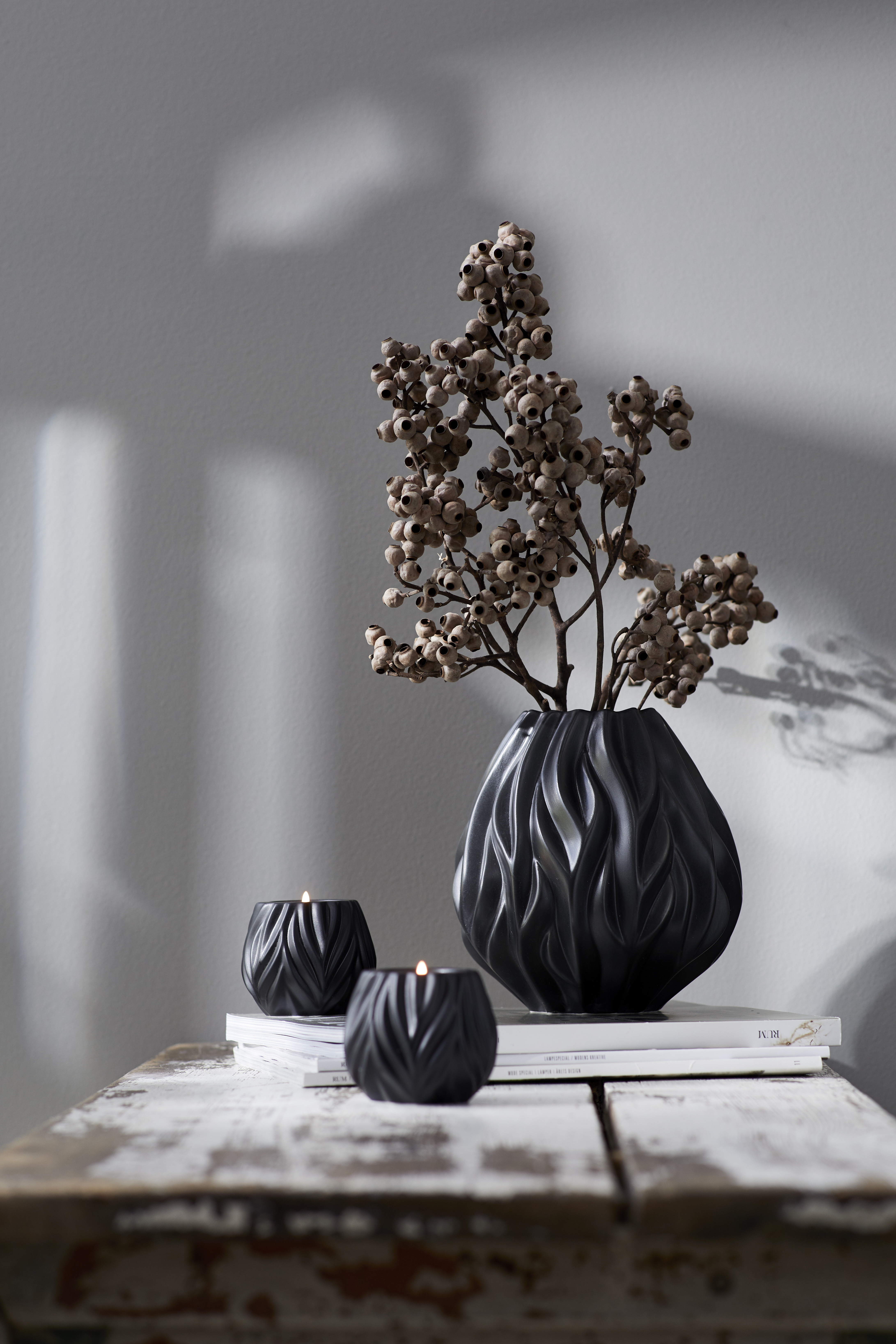 

Morsø Flame vase og stager